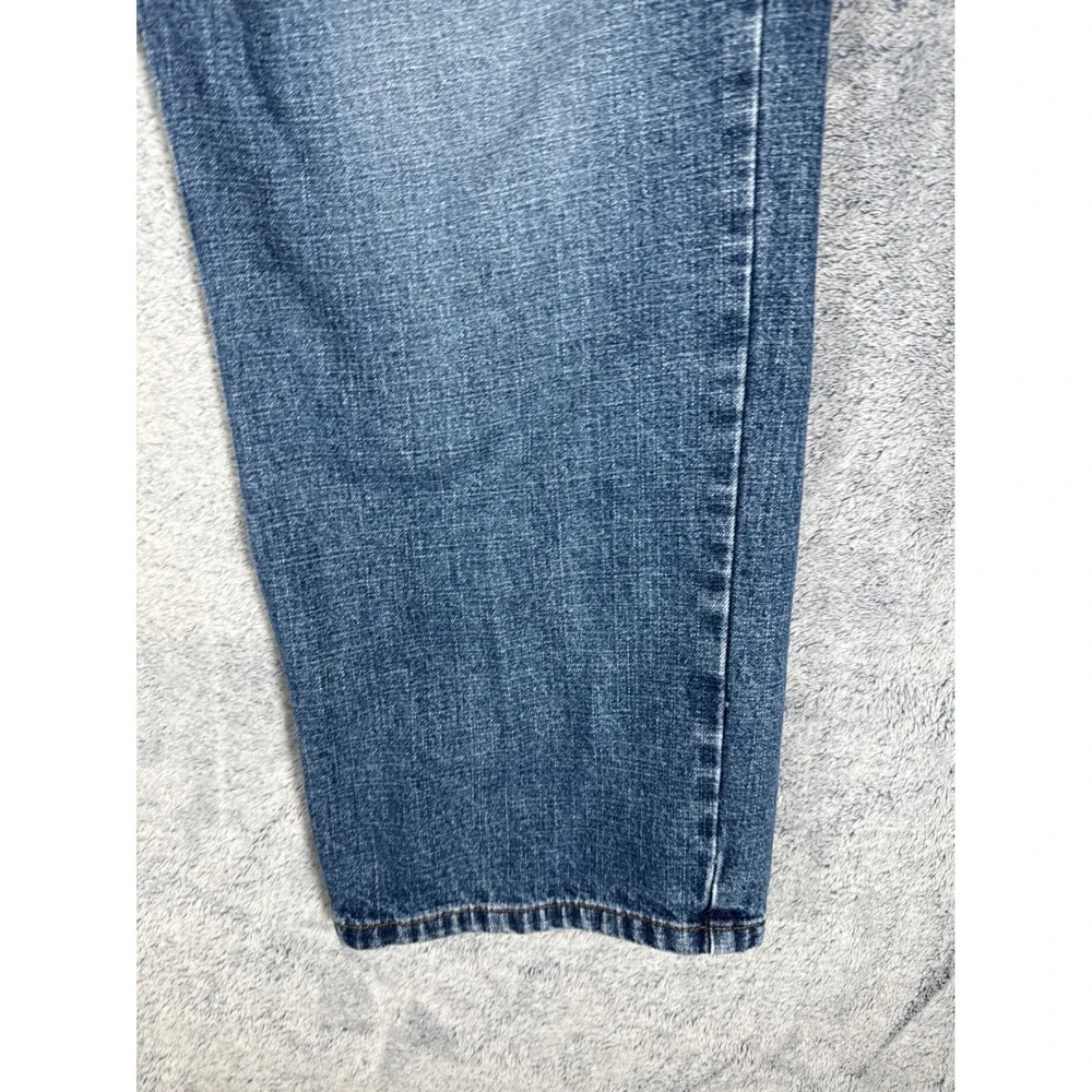 Chaps Denim Mens Straight Leg Blue Jeans Medium‎ Wash 100% Cotton 38x30 C20151